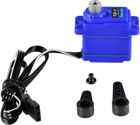 PowerHD TR-4 Waterproof Metal Gear Micro Servo 2.6KG - Component detail view for DIY RC building