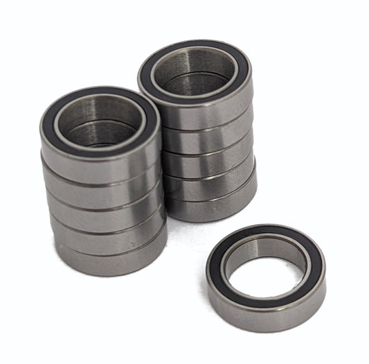 6700 Bearings (10x15x4mm) - Thin-profile rubber sealed bearings for RC trucks