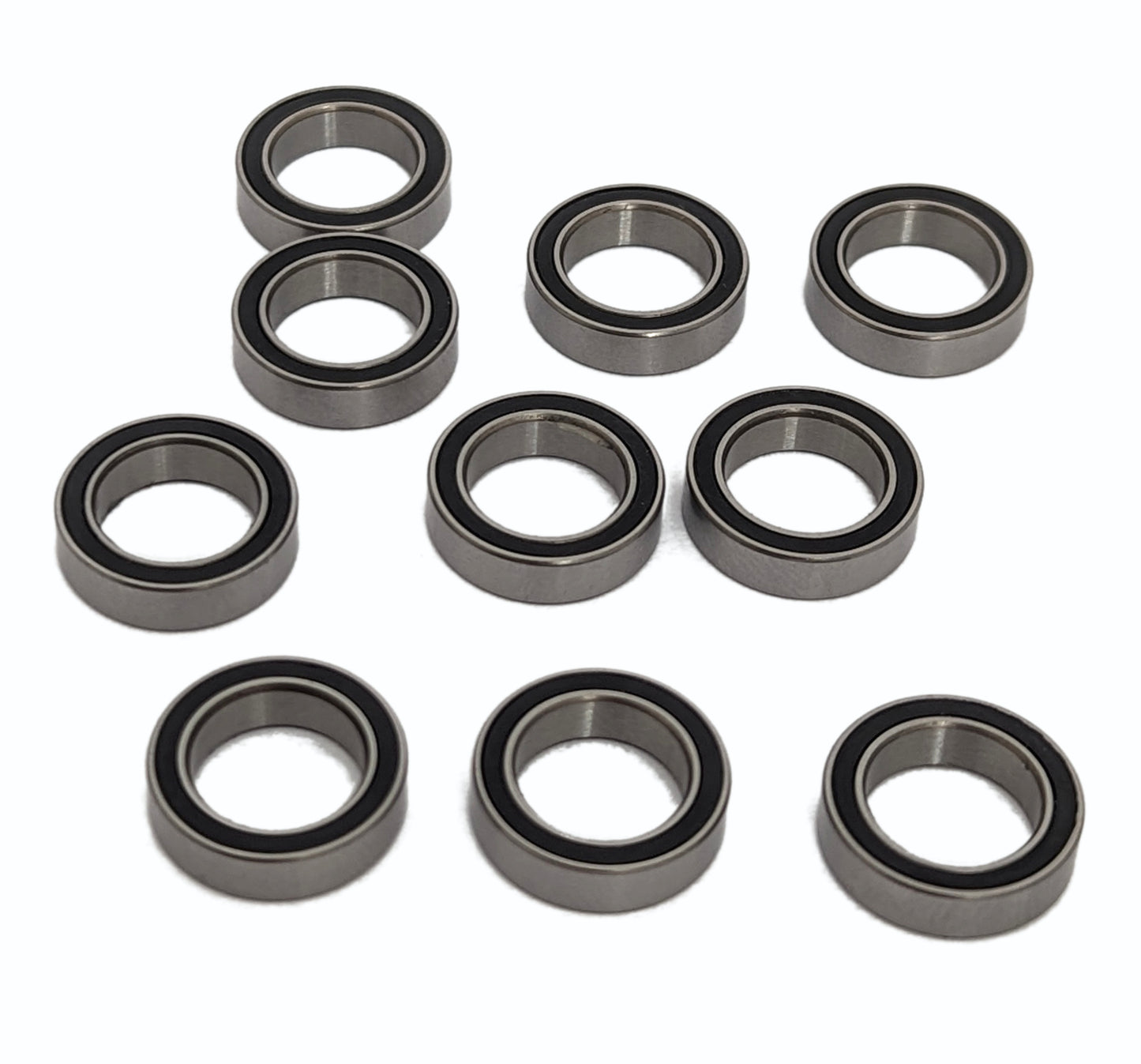 6700 2RS Bearings - Nine thin-section sealed ball bearings for RC buggies and trucks