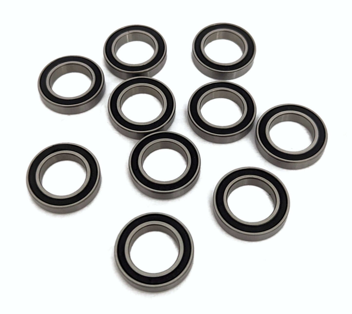 6802 2RS Bearings - Nine medium sealed ball bearings for RC car upgrades