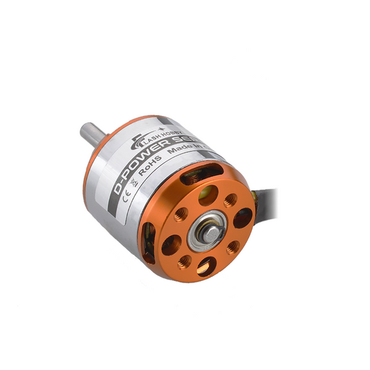 D3542 Brushless Outrunner RC motor - 1450 KV - Component detail view for DIY RC building