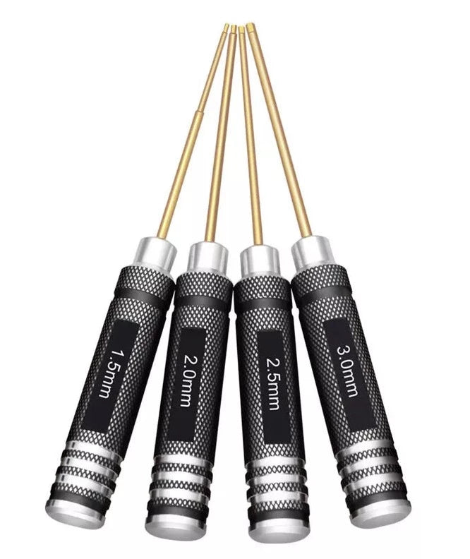Hex Screwdrivers - Metric Set of 4 - RC Printer