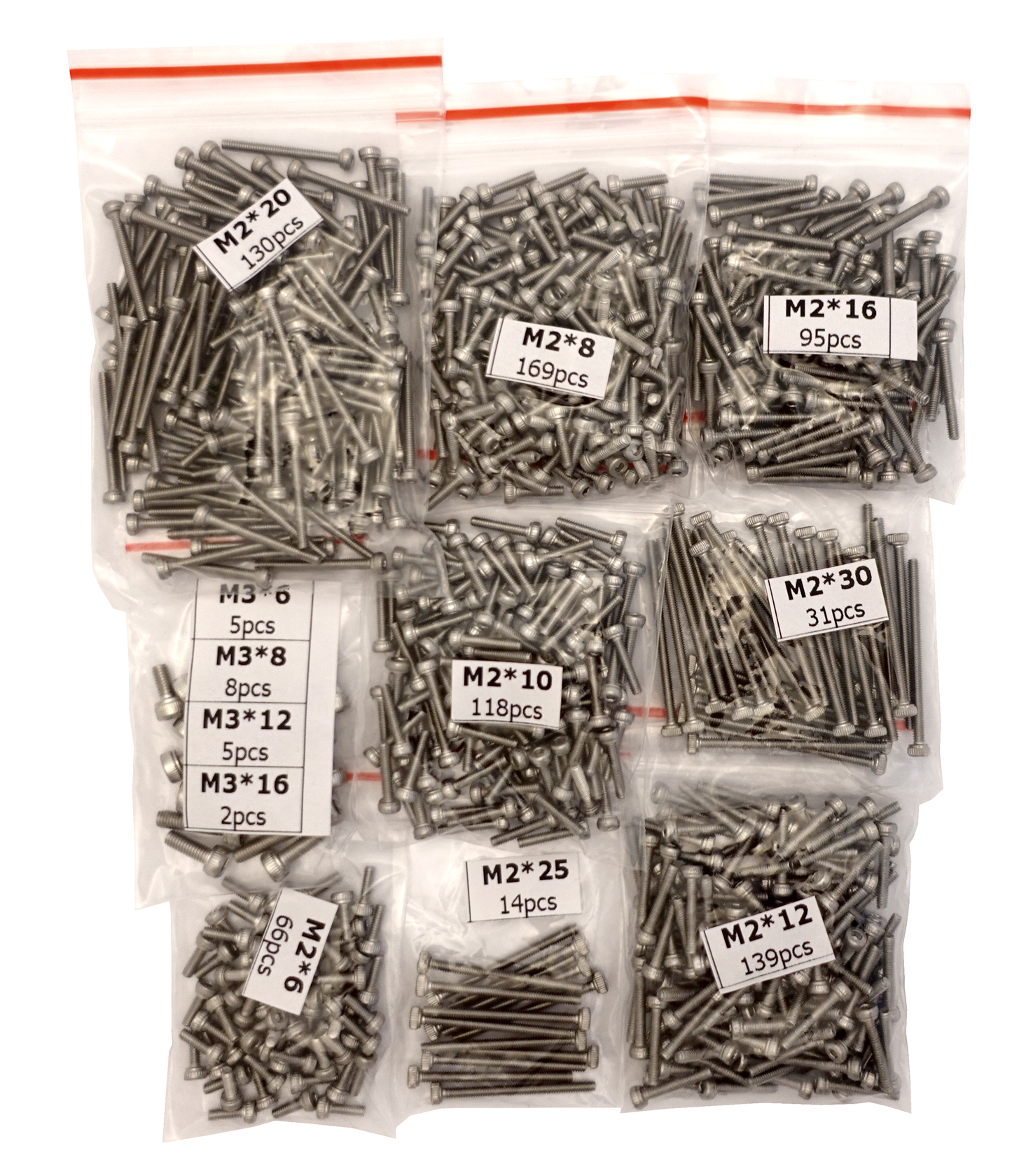 Casadio Impr3za Fasteners and Springs - Component detail view for DIY RC building