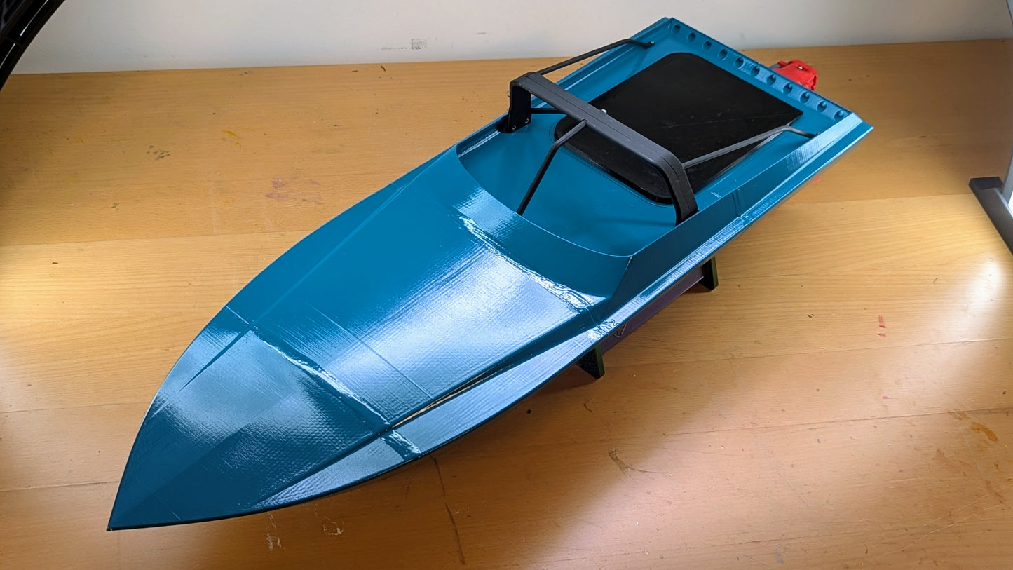 Maverick Jet Boat - 3D Printable RC Jet Boat Files