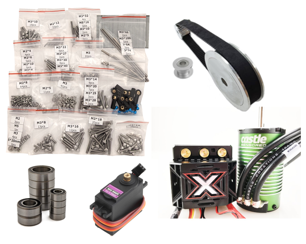 SkeeRide 2 Build Kits (Original+Polar) - RC Printer
