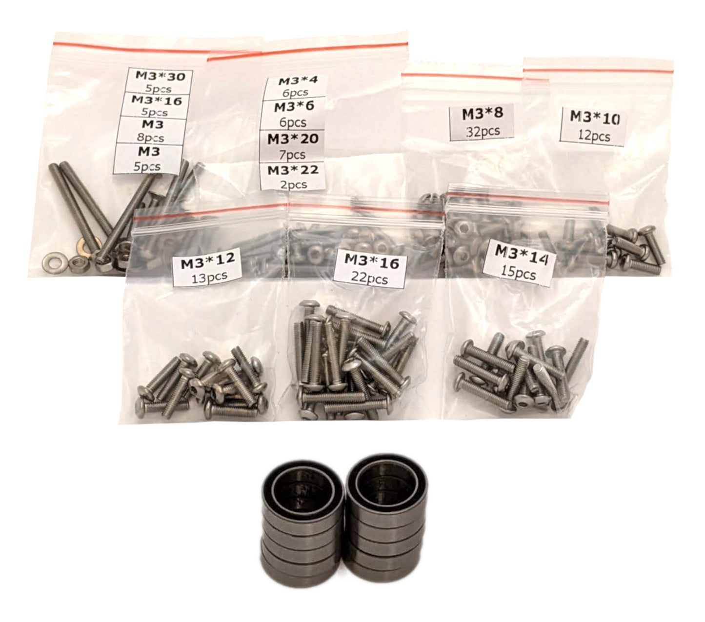 SkeeRide 1 Build Kits - Build kit with hardware, electronics, and fasteners for DIY RC building