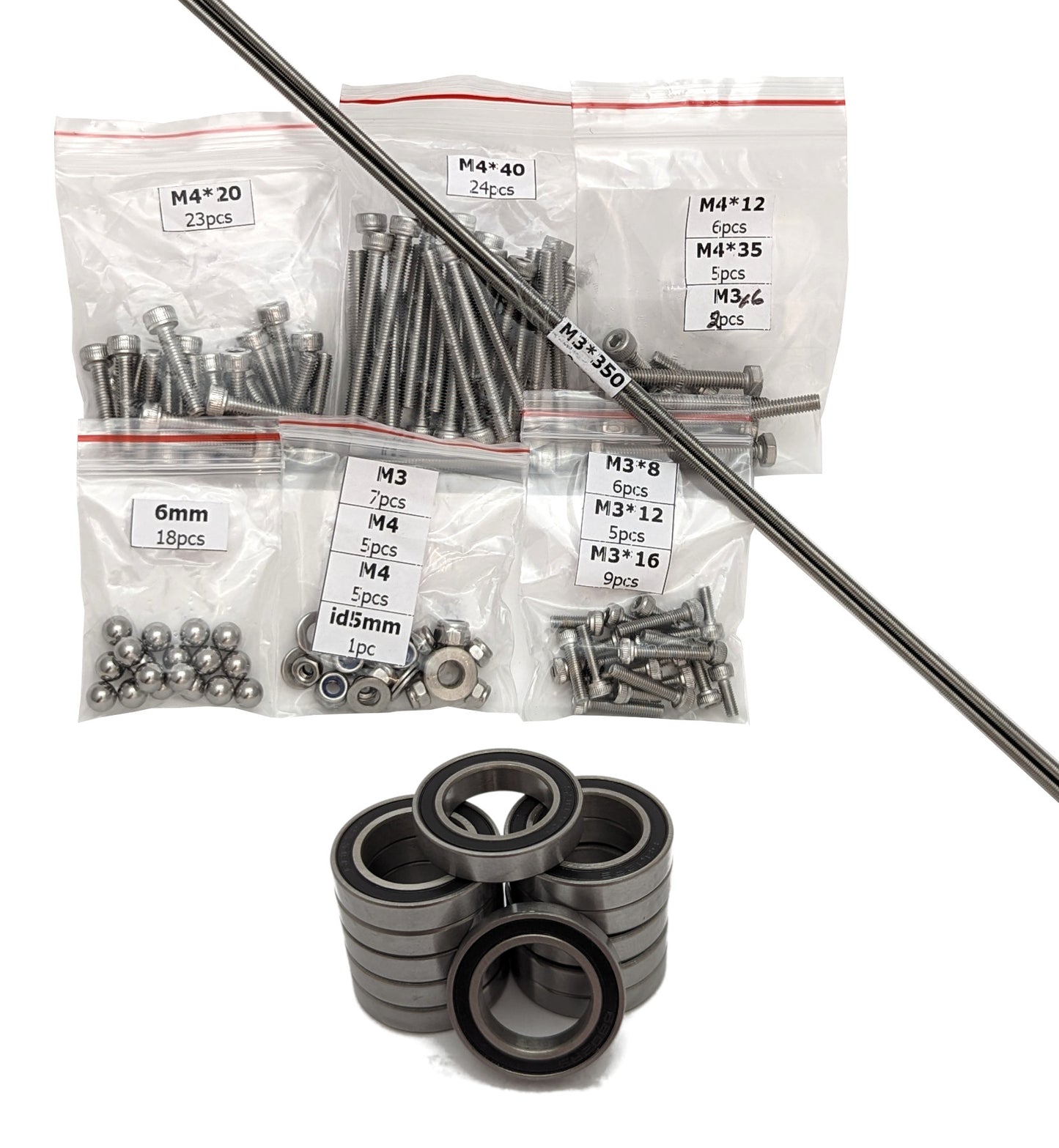 Tarmo5 Build Kits - Build kit with hardware, electronics, and fasteners for DIY RC building