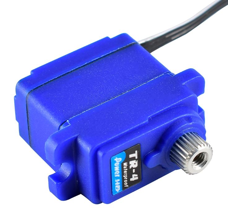 PowerHD TR-4 Waterproof Metal Gear Micro Servo 2.6KG - Component detail view for DIY RC building