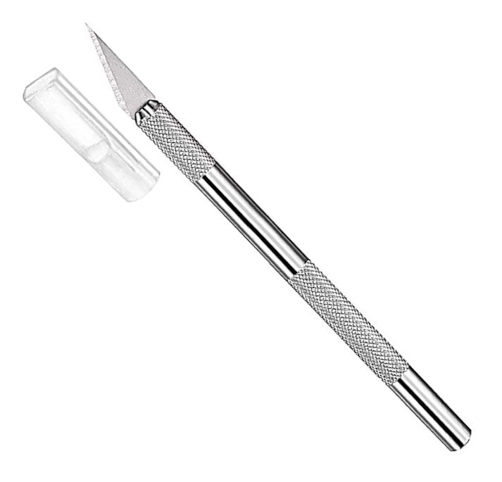 Craft Knife and #11 Blades - Non-Slip Precision Hobby Scalpel Knife and Blades - RC Printer