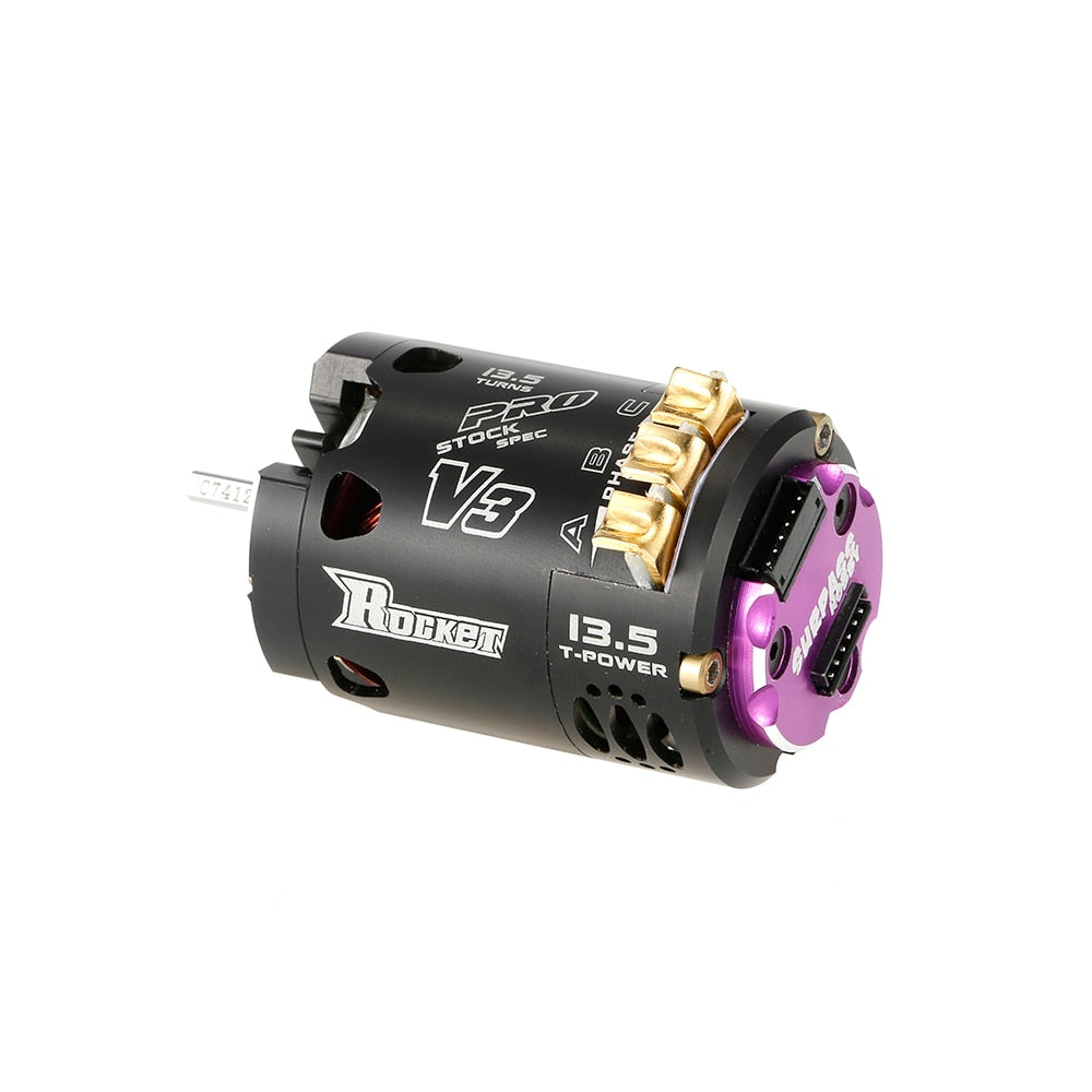540 Brushless Sensored 13.5T Motor - Surpass Hobby Rocket V3 - RC Printer