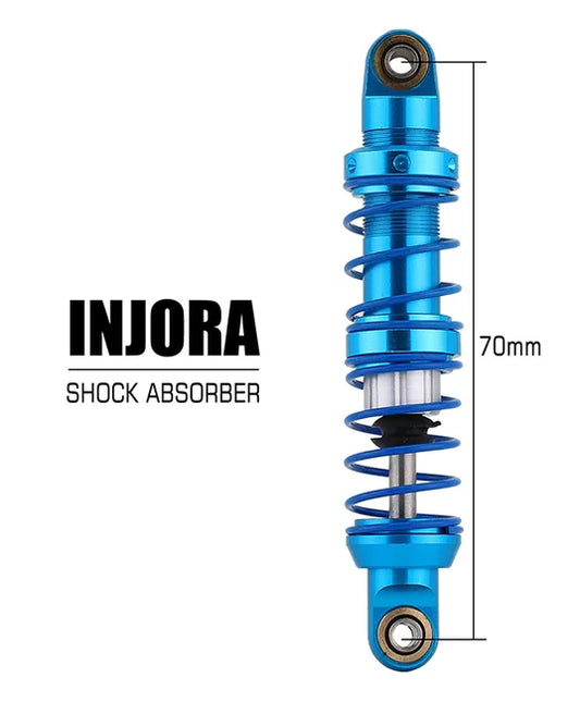 INJORA Aluminum Dual Spring Shock Absorbers - RC Printer