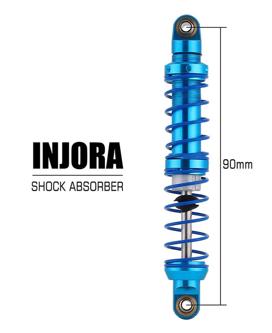 INJORA Aluminum Dual Spring Shock Absorbers - RC Printer