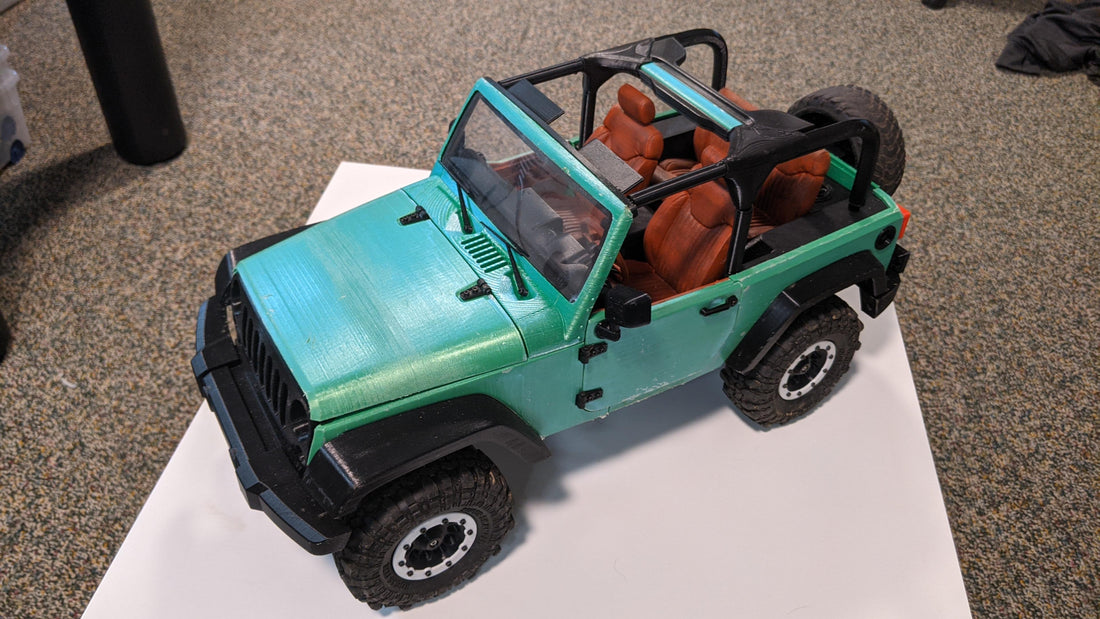 3D Sets Rancher RC Jeep Build