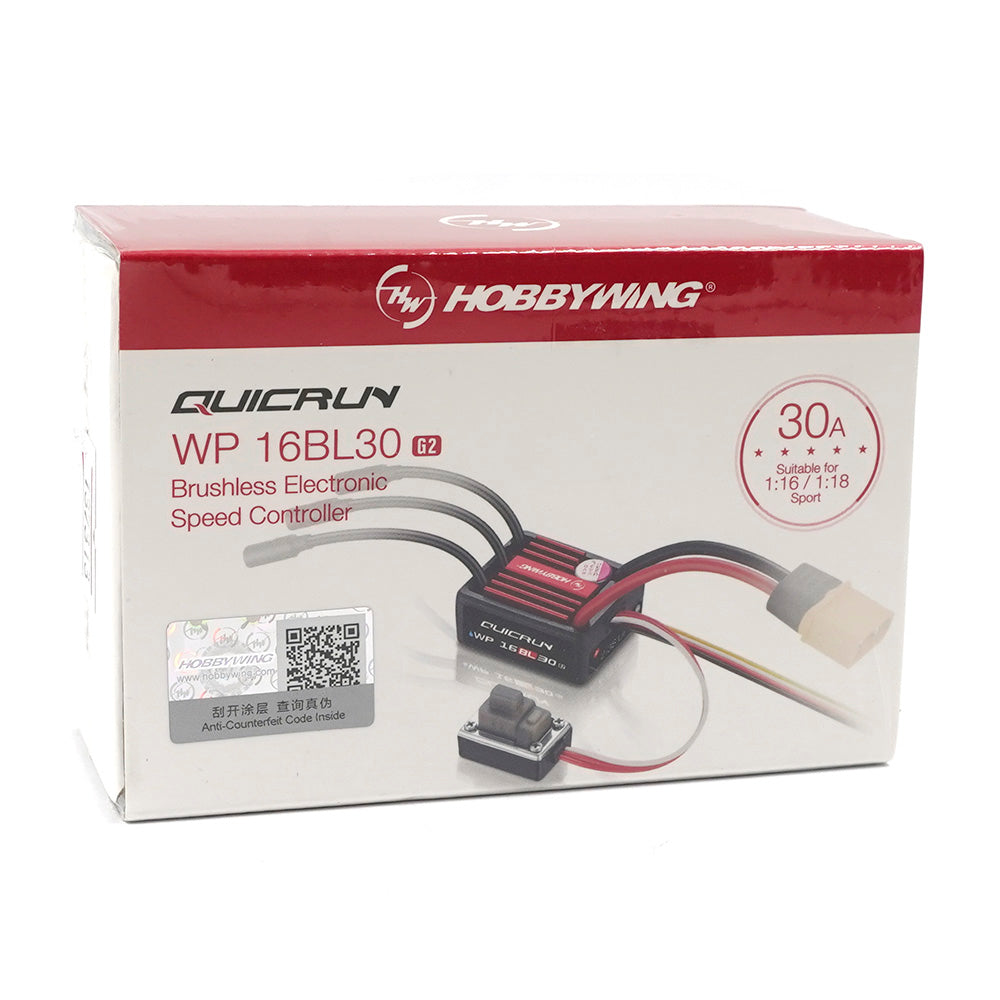 16BL30 G2 - Hobbywing 30A Brushless ESC