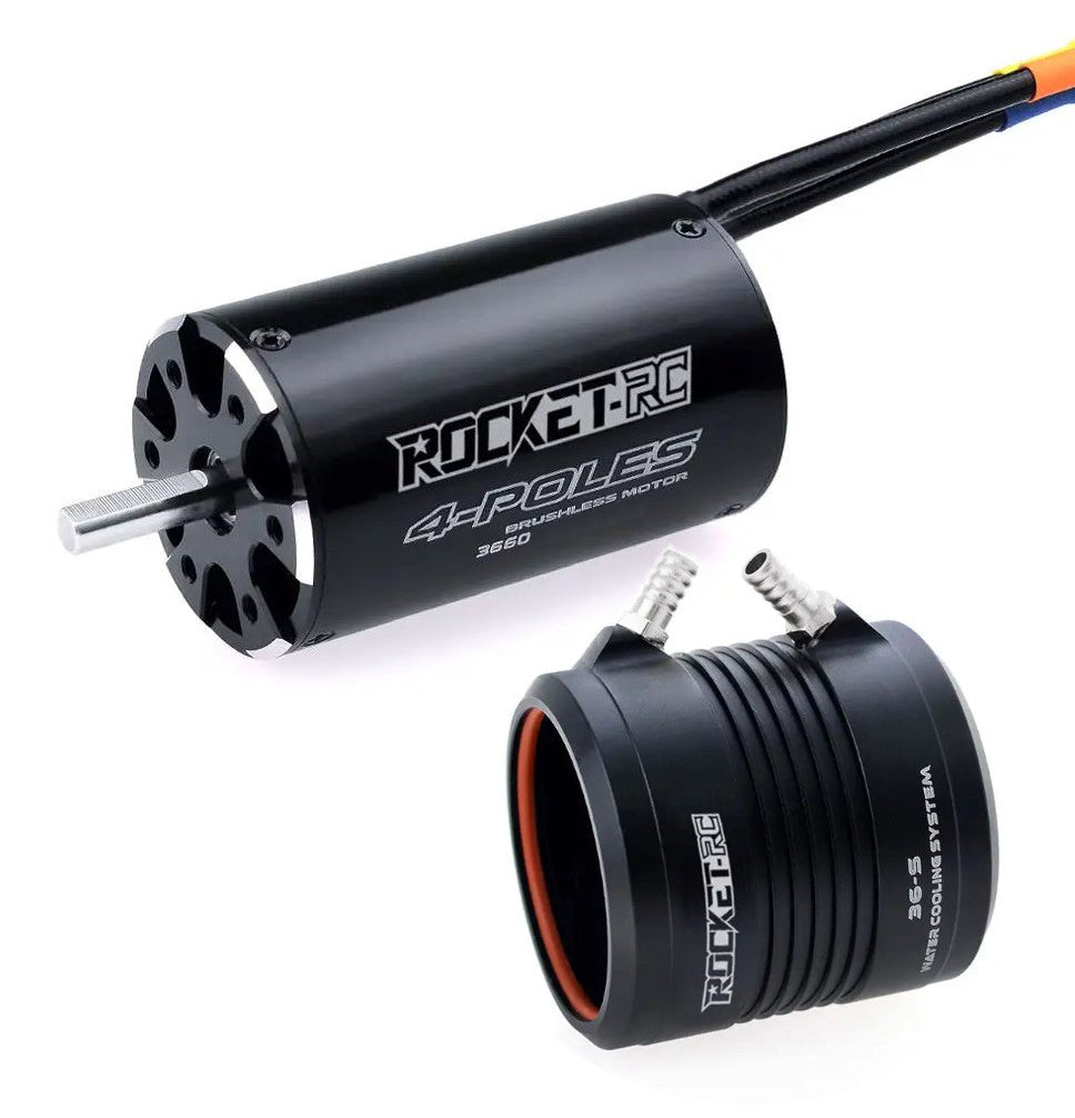 Surpass Hobby 3660 2150KV Brushless Motor with Water Cooling Jacket