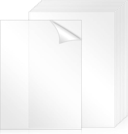 High Transparency PVC Plastic Sheets, 0.4mm (16 mil)