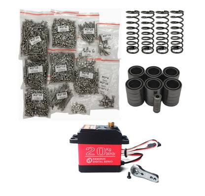 Casadio 3ronco Build Kits - Build kit with hardware, electronics, and fasteners for DIY RC building