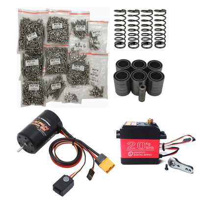 Casadio 3ronco Build Kits - Build kit with hardware, electronics, and fasteners for DIY RC building