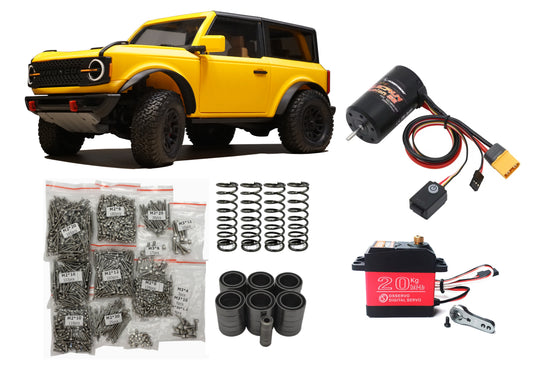 Casadio 3ronco Build Kits - Build kit with hardware, electronics, and fasteners for DIY RC building