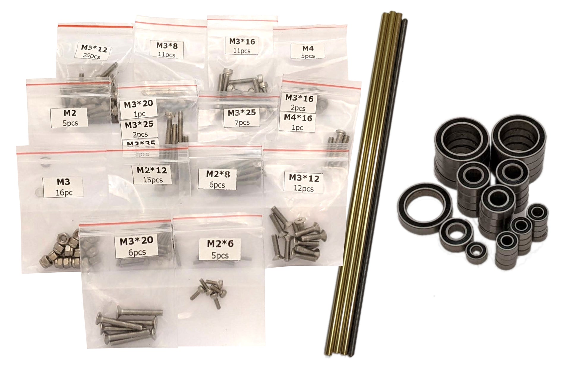 MkUltra Build Kits - Build kit with hardware, electronics, and fasteners for DIY RC building