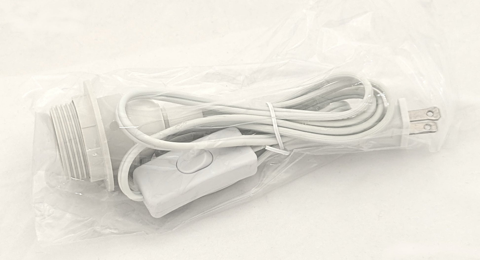 Table lamp cord E26 socket with 40mm clamping nut