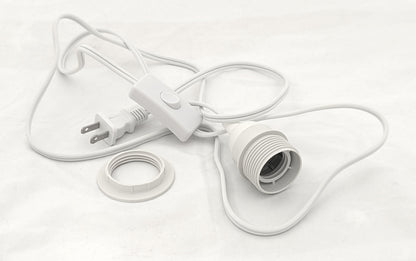 Table lamp cord with North American 120V plug