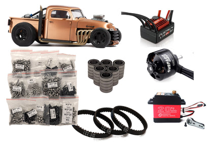 3DSets Reaper Build Kit - Hot rod pickup with motor, ESC, servo & hardware