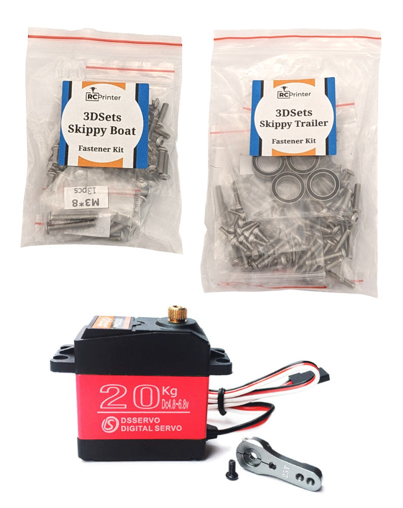 3DSets Skippy: Boat and Trailer Build Kits – RC Printer