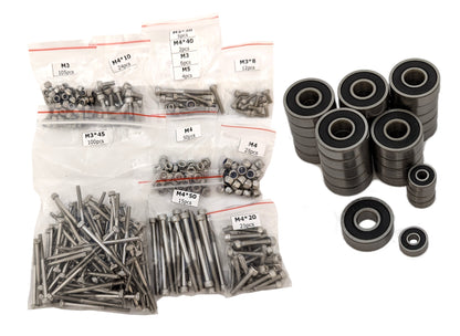 Speed Tank Build Kits - Build kit with hardware, electronics, and fasteners for DIY RC building