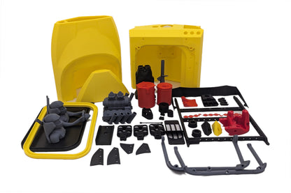 M-Jet Supersprint v1.0 Build Kits - Supersprint Plastics for DIY RC building