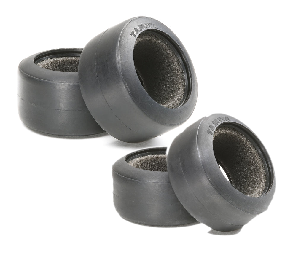 F104 Tires for OpenRC F1 - Front and Rear - Component detail view for DIY RC building
