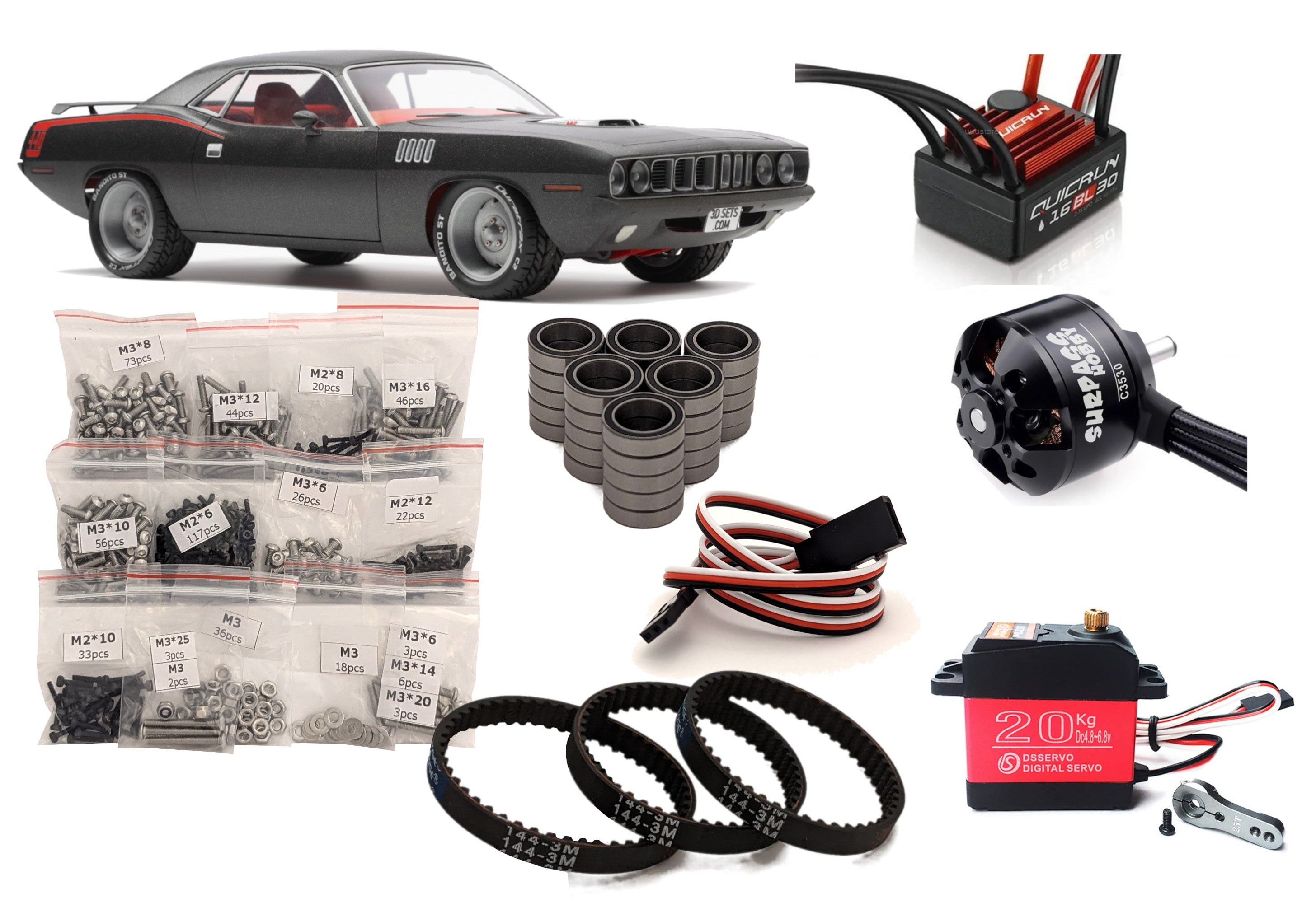 3DSets Torq Build Kits – RC Printer