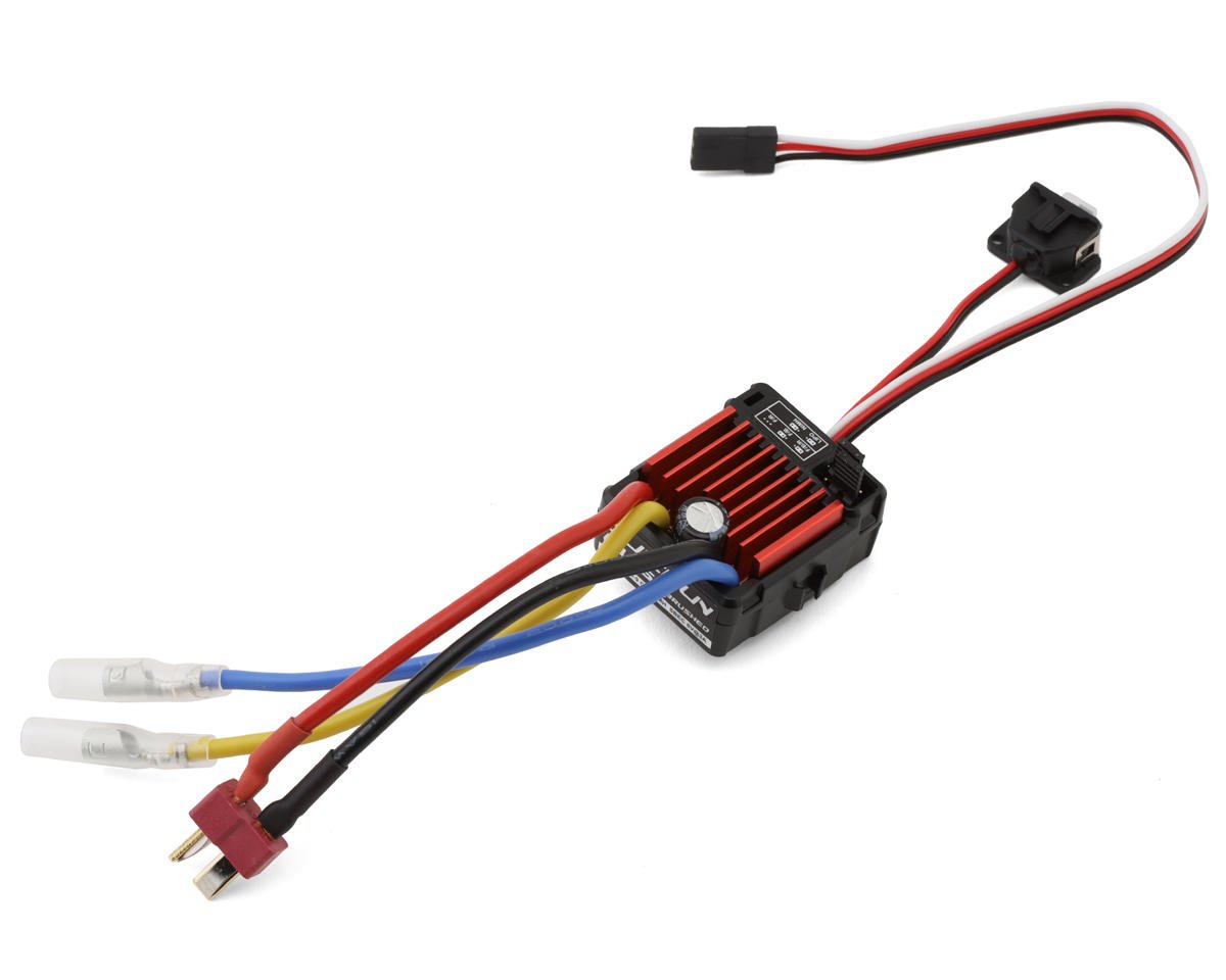 Quicrun WP-1060 - Hobbywing 60A Waterproof Brushed ESC - Component detail view for DIY RC building