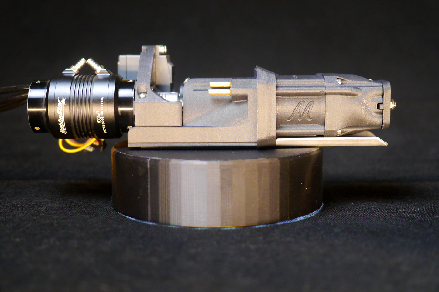 M-Jet 35 Jet Pump - 3D Print Files - Component detail view for DIY RC building