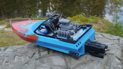 M-Jet Supersprint - 3D Print Files - Component detail view for DIY RC building
