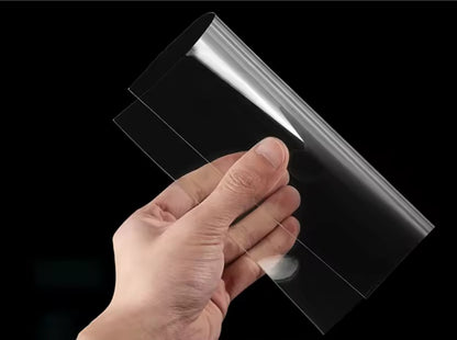 High Transparency PVC Plastic Sheets, 0.4mm (16 mil)