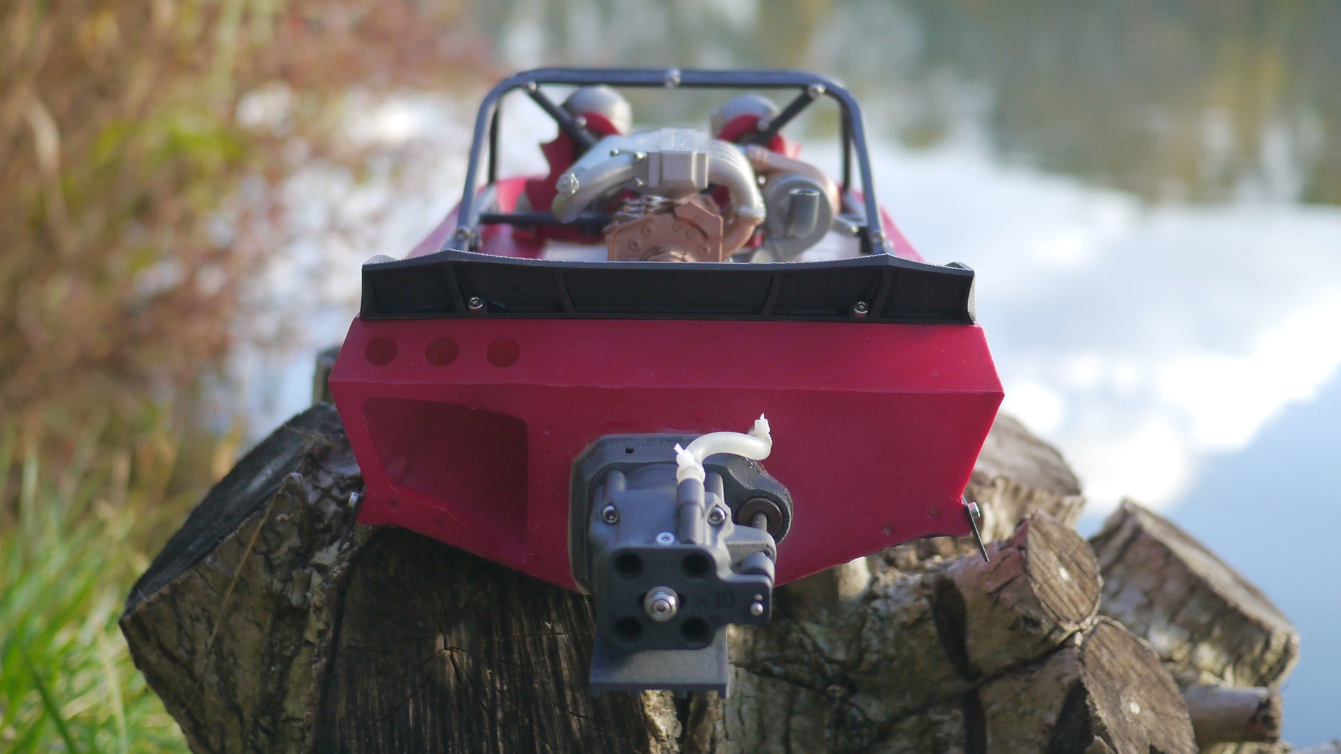 M-Jet Ragnarok - 3D Print Files - Component detail view for DIY RC building