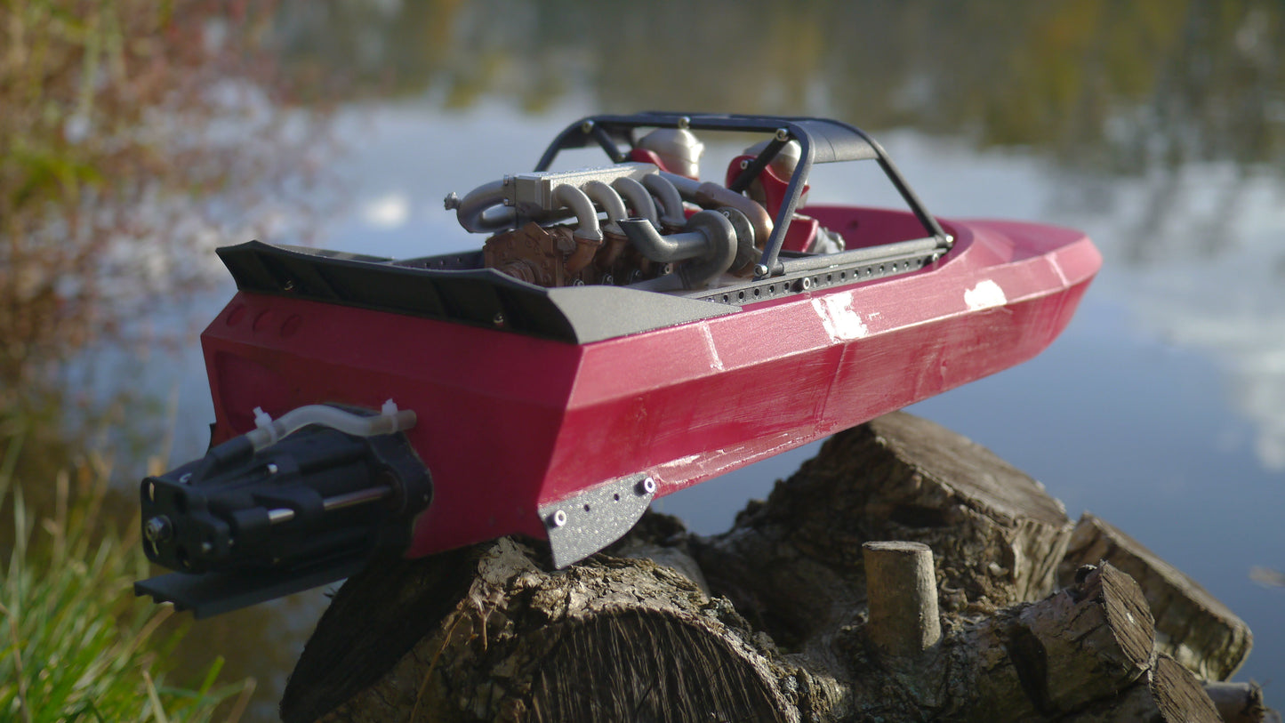 M-Jet Ragnarok - 3D Print Files - Component detail view for DIY RC building