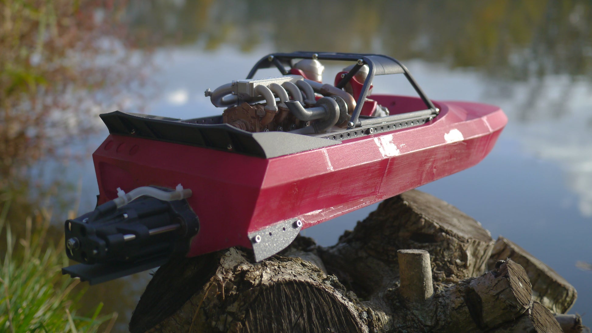 M-Jet Ragnarok - 3D Print Files - Component detail view for DIY RC building