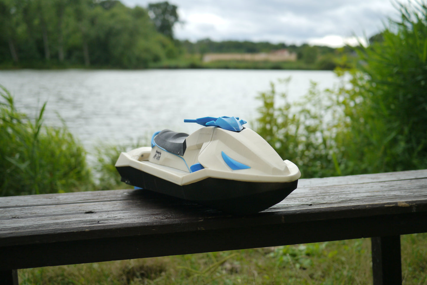 Valkyrie Jetski - 3D Print Files - Component detail view for DIY RC building