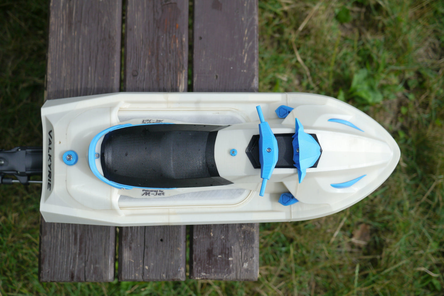 Valkyrie Jetski - 3D Print Files - Component detail view for DIY RC building
