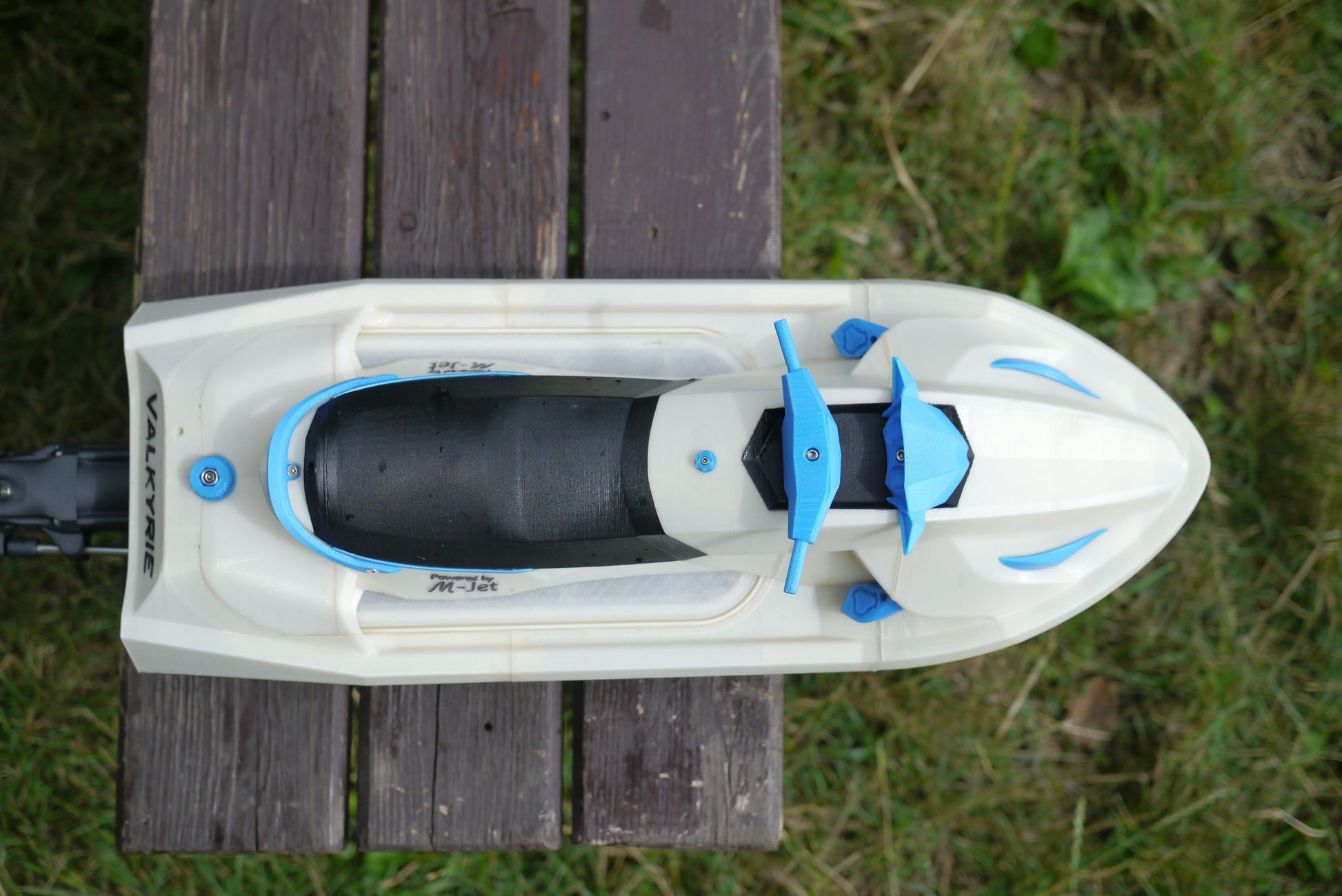 Valkyrie Jetski - 3D Print Files - Component detail view for DIY RC building