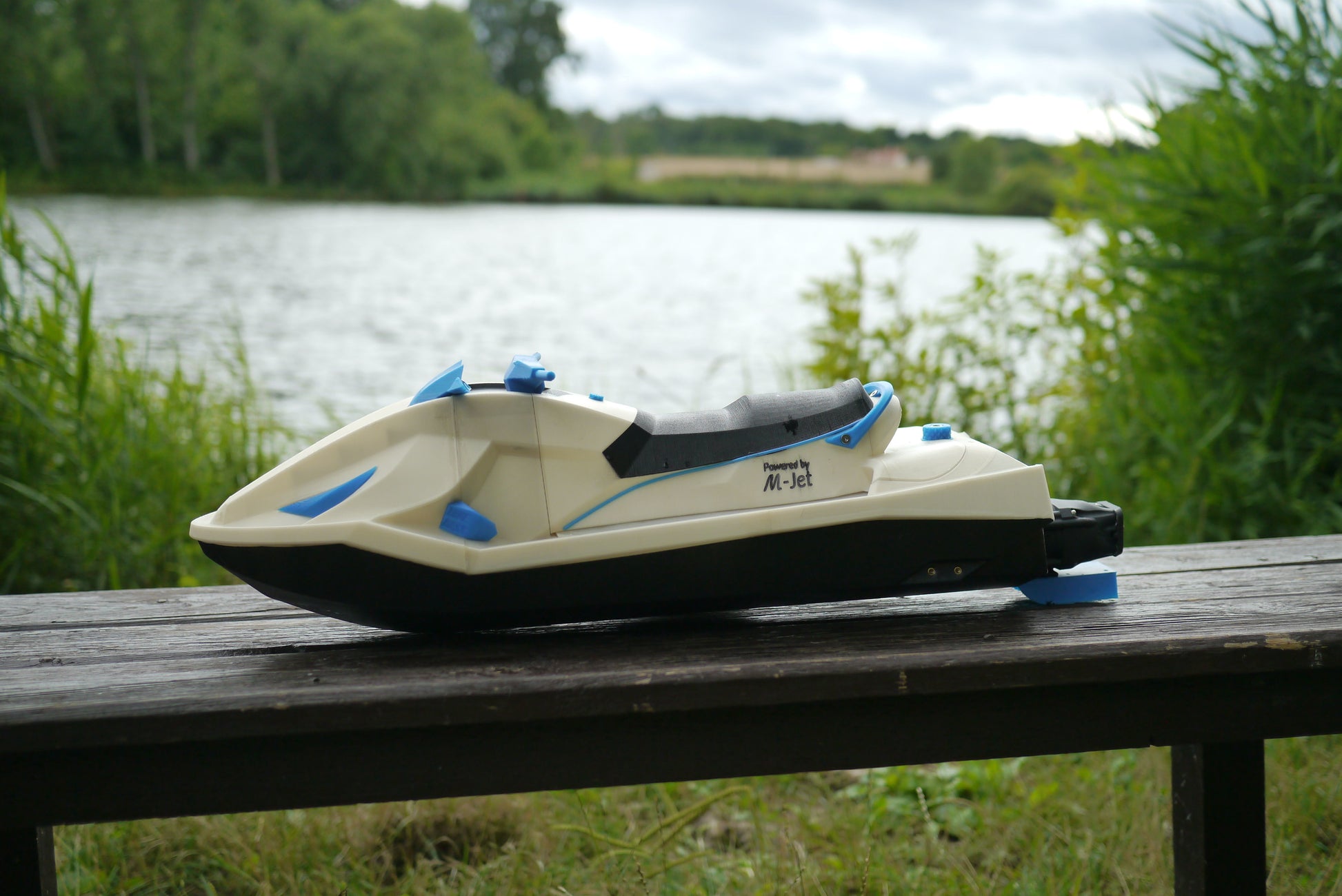 Valkyrie Jetski - 3D Print Files - Component detail view for DIY RC building