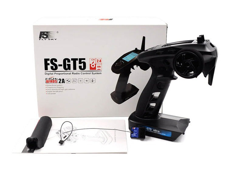 FlySky GT5 Radio Controller w/BS6 Receiver - RC Printer